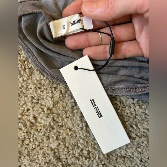 NWT JOAH BROWN Open Back Turtleneck - Picture 11 of 12